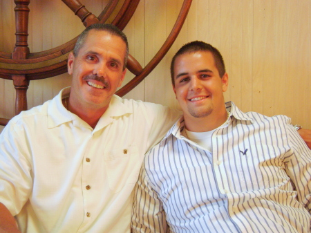 With my son Anthony - Summer 08