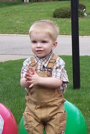My youngest Grandson Ethan