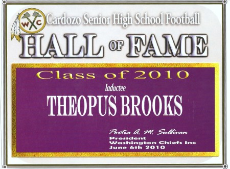Theophus Brooks' album, BROOKS44