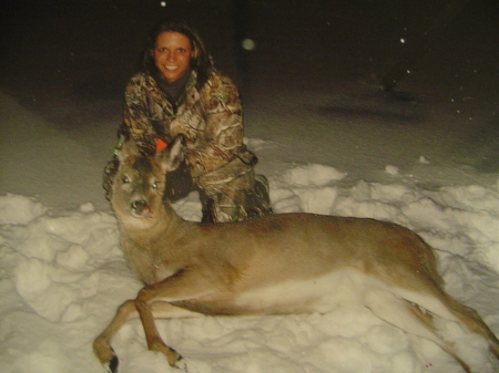 Second deer of the 2008 season.