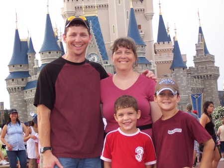 Family at Disney World - Summer 2008