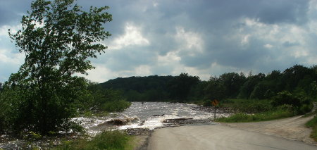 A few shots from last years flooding...