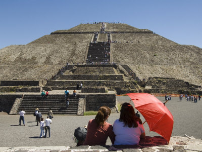 Teotihuacan, Mexico (pyramid-of-the-sun) Aztec