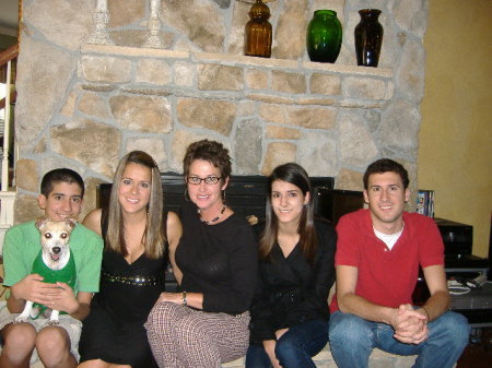 Thanksgiving 2008, my 4 babies.