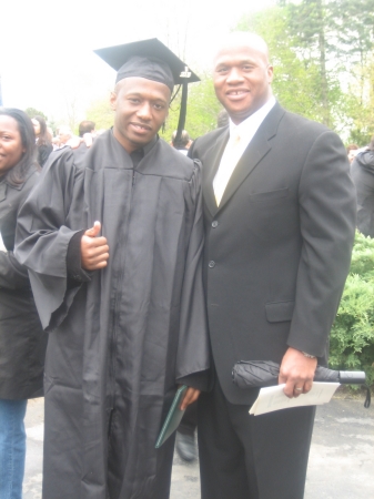 Me & Mister Marques at his college graduation