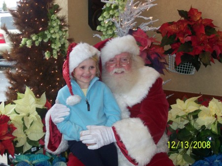 Cady & Santa Claus