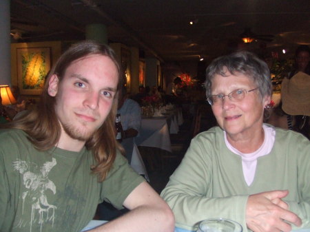 My oldest son, Patrick, and my Mom