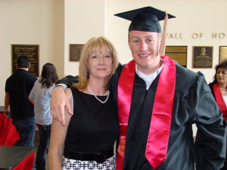 My son's college graduation, May 2010