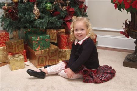 Baylee Christmas 2008