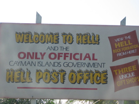 HELL, Grand Cayman