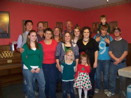 The Dwight Roberts family, oldest to youngest