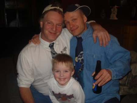 Tim Mike R. and my son Matthew