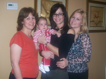 Me, my sisters, Iliana w/ Isaiah & Marlene