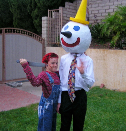 Sean and Ryan on Halloween