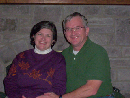 Marty Grewell Stover & husband John in 2007