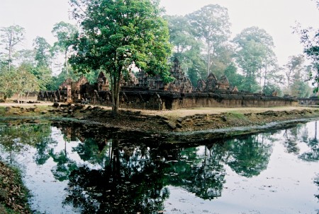 Banteay Srei Temple Complex in Cambodia