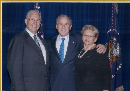 Darren & Paula with President George W Bush