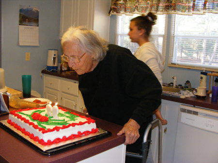 Mama on 92nd birthday