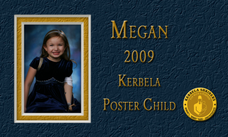 Megan's poster child card