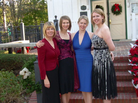 Kathy and our three girls Florida 2007