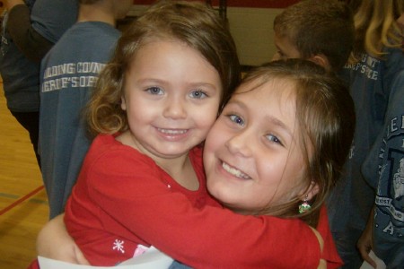 Brenna and Jacey. . . my girls!