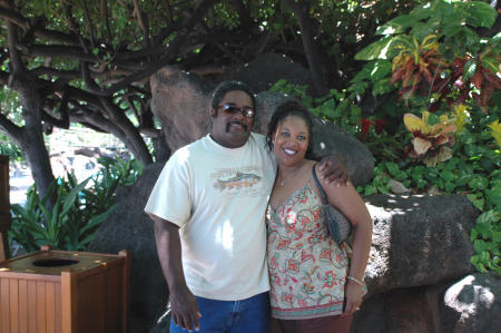 Dharyl and wife in Maui