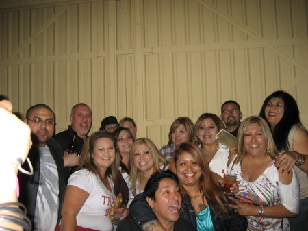 Some of us at my girls b-day party at Hully Gu