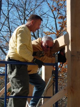 Building my barn 2007