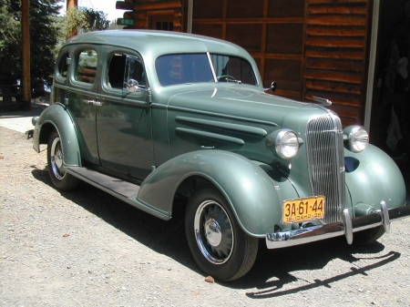 My father's 1936 Chevy Bob restored!
