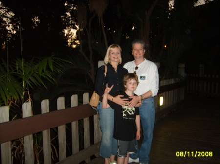 Erin, Jackson and me in Balboa Park