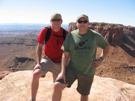 Jake & me at Canyonlands, Utah