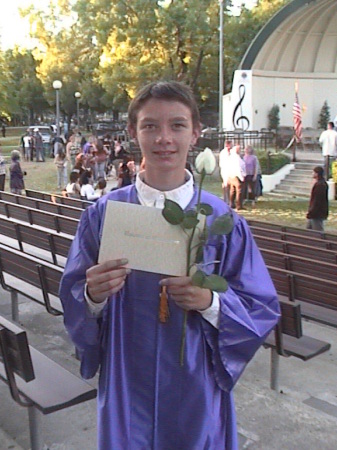 Stephen's 8th grade graduation