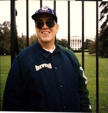 Me In Front of the White House 1995