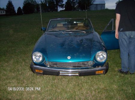 My 1971 Fiat Convertible