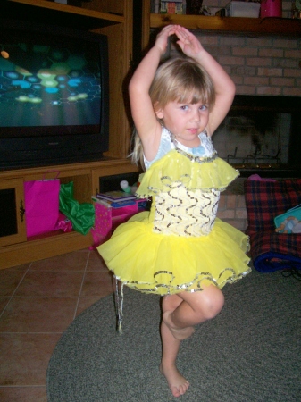 My daughter Marijane the dancer
