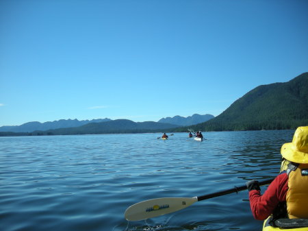 Kayaking in B.C.