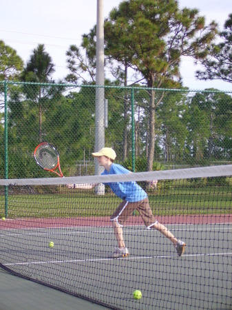 Lots of tennis in Florida
