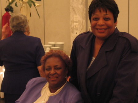 Barb Booker and Ms. Curuthers