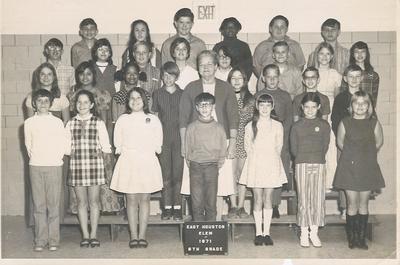 Miss Christian 6th Grade 1971