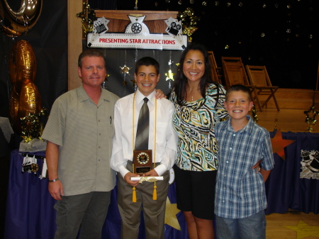 Erich's 8th Grade Graduation