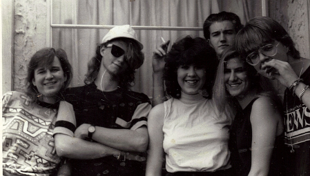 Friends from Lee Highschool in 1989