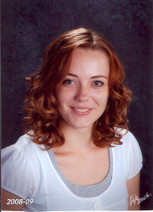 April, 22 years, school photo