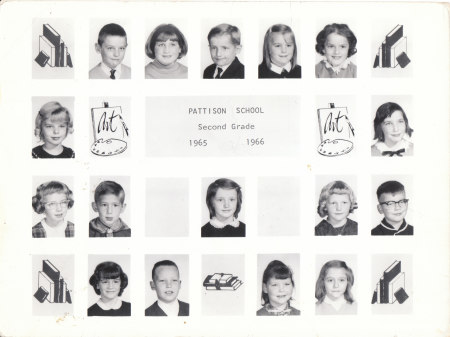 Class Photo Second Grade &#39;65-&#39;66