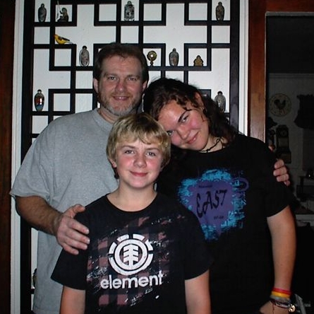 Me, son Dylan, Daughter Kiersten 2007