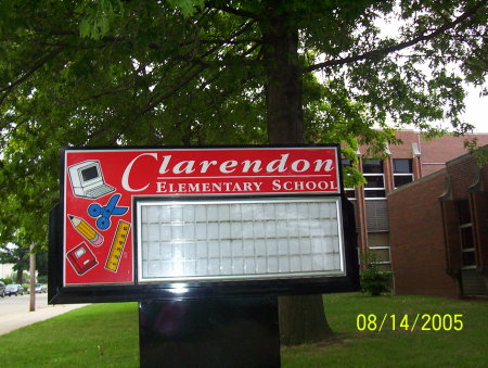 Clarendon Elementary School Logo Photo Album