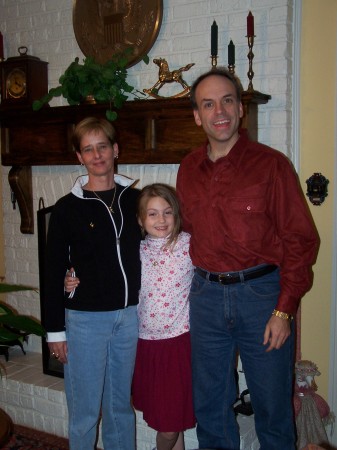 Elizabeth and I with cousin Mary.