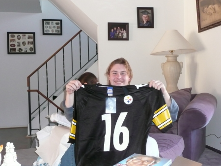 My Son, the Steeler Fan!