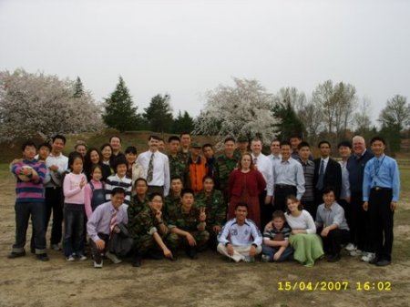 Group Photo of Korean Military