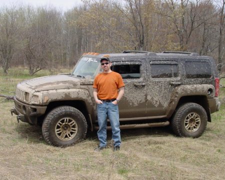 Playing in the mud!