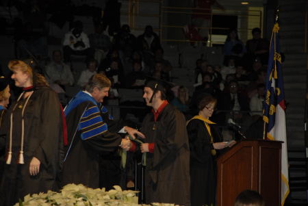 Graduation at Appalachian St. University Boone